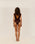 CREPE V SWIMSUIT COHIBA BROWN