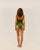 RIBBED GABI SWIMSUIT OLIVE GREEN