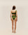 RIBBED IU SWIMSUIT OLIVE GREEN