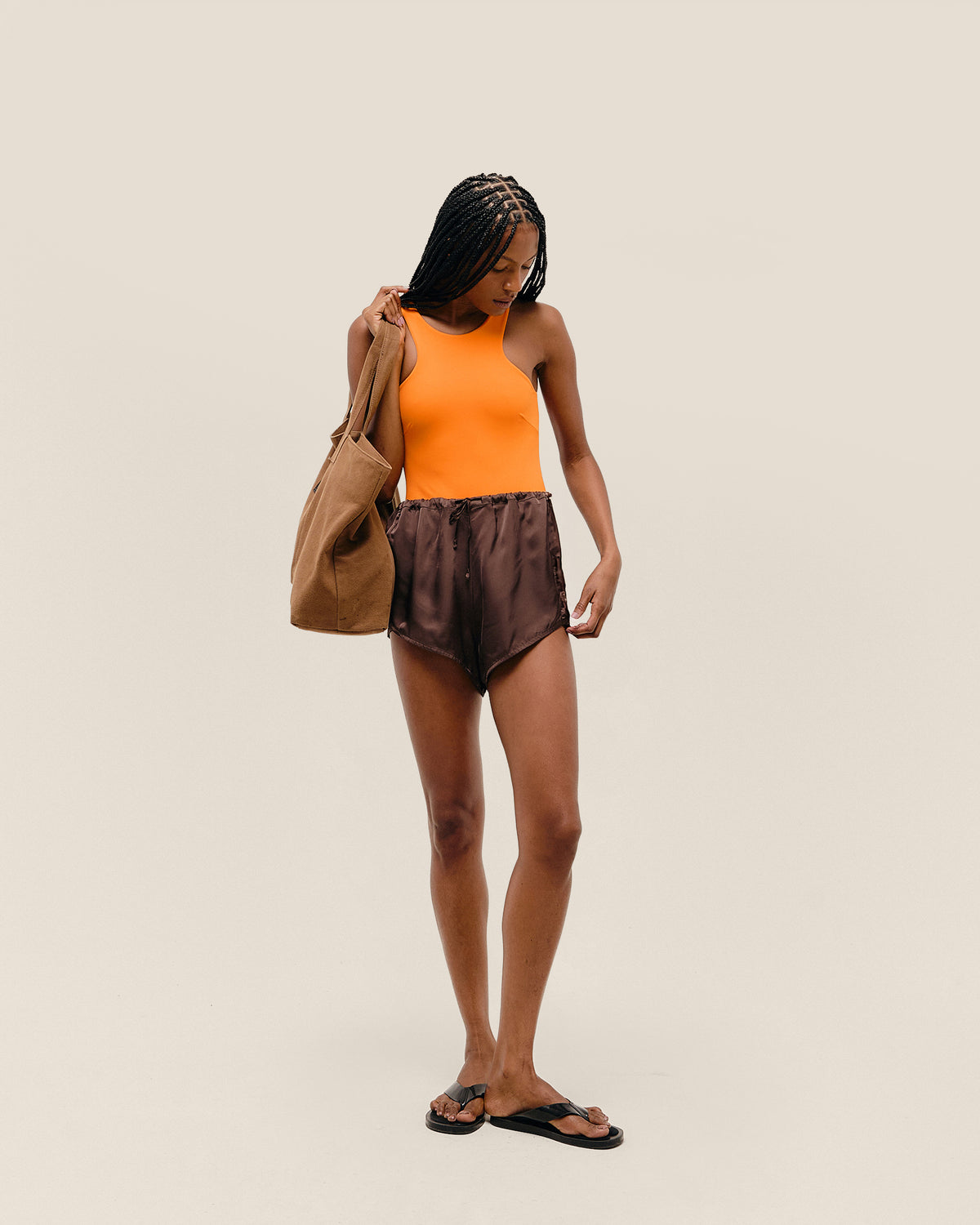 KAIA SWIMSUIT MANDARINA ORANGE