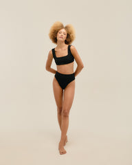 MANU TOP BLACK CREPE