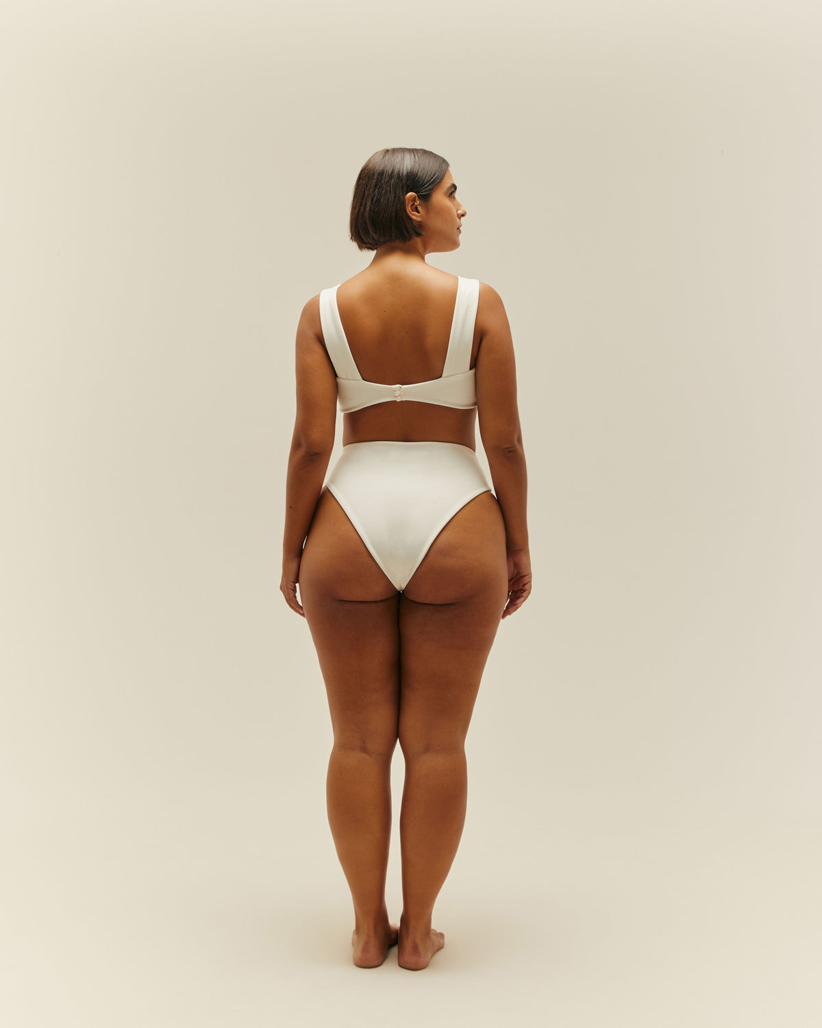 MANU CREPE TOP - OFF-WHITE