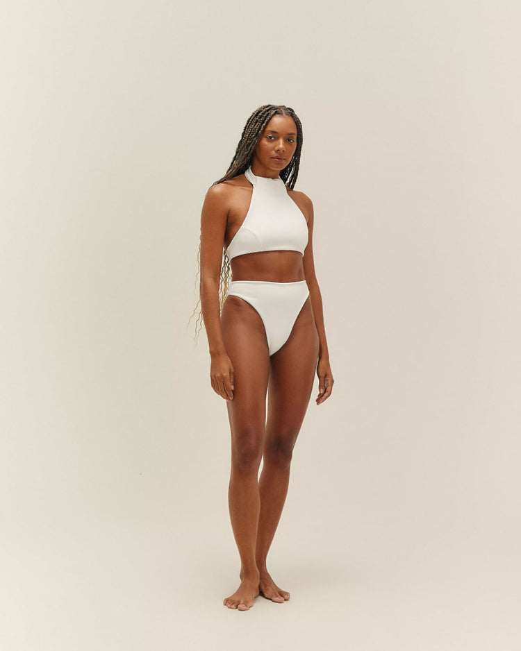 CREPE ANTONIA TOP OFF-WHITE