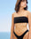 STRAIGHT GABI TOP BLACK CREPE