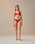 RIBBED JULIANA TOP RED SHIFT