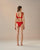 RIBBED JULIANA TOP RED SHIFT