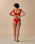 RIBBED GABI TOP RED SHIFT