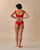 RIBBED GABI TOP RED SHIFT