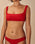 RIBBED GABI TOP RED SHIFT