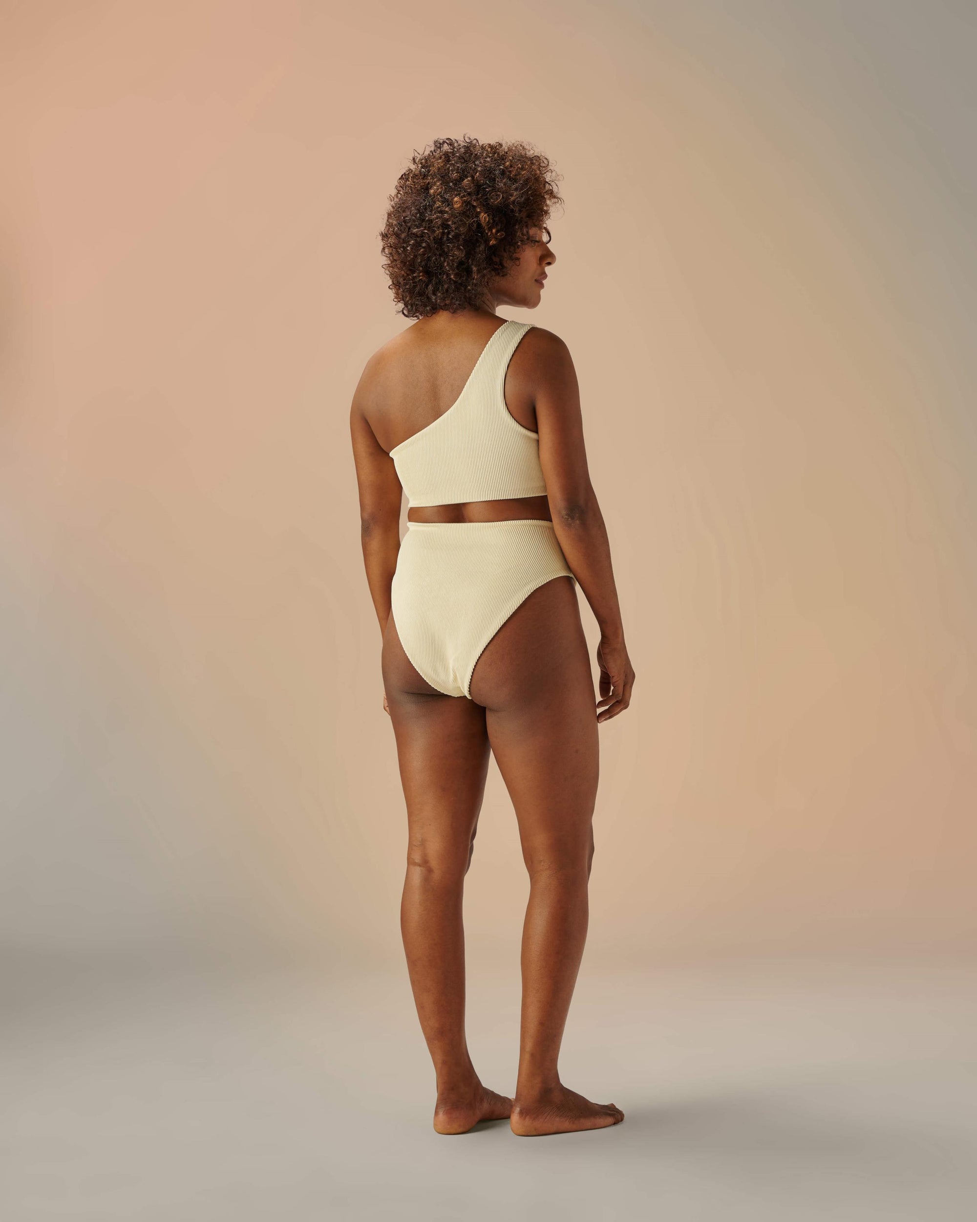 TOP PERLIN NERVURÉ WHITE CLAY