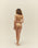 TOP AGATHA A RIGHE SATU BEIGE