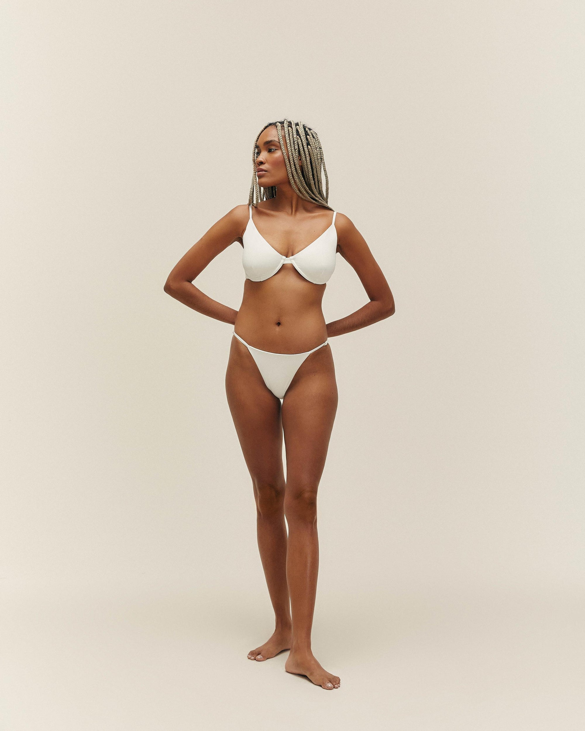 ADJUSTABLE TINA TOP - OFF-WHITE