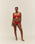 TINA TOP ROUGE AJUSTABLE SHIFT