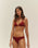 TOP OLIVIA A RIGHE BORDEAUX