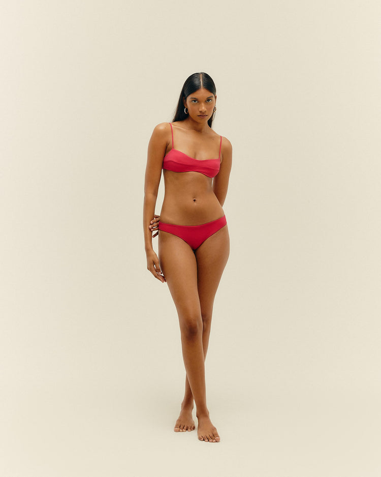 AGATHA TOP INTENSE PINK