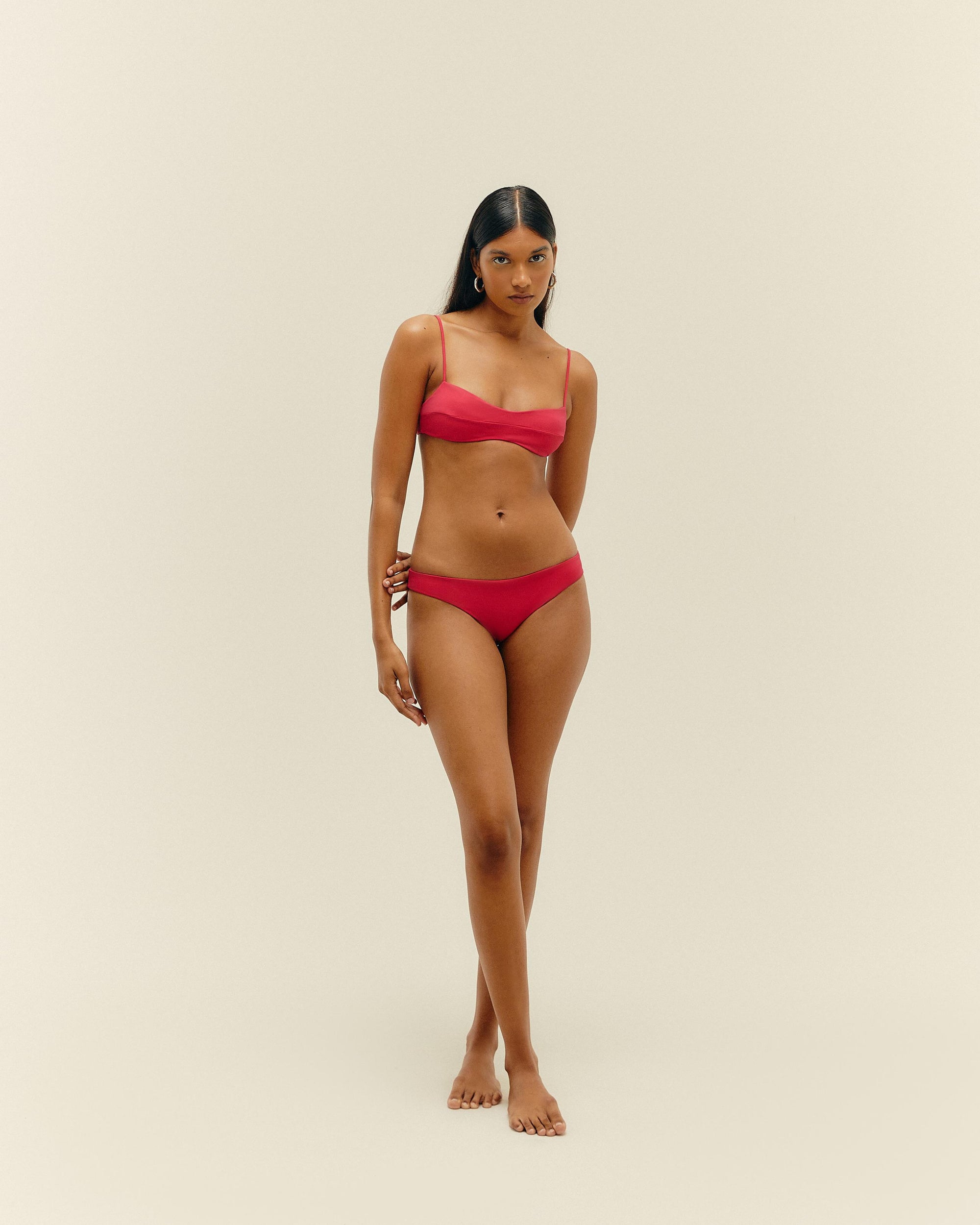 AGATHA TOP INTENSE PINK