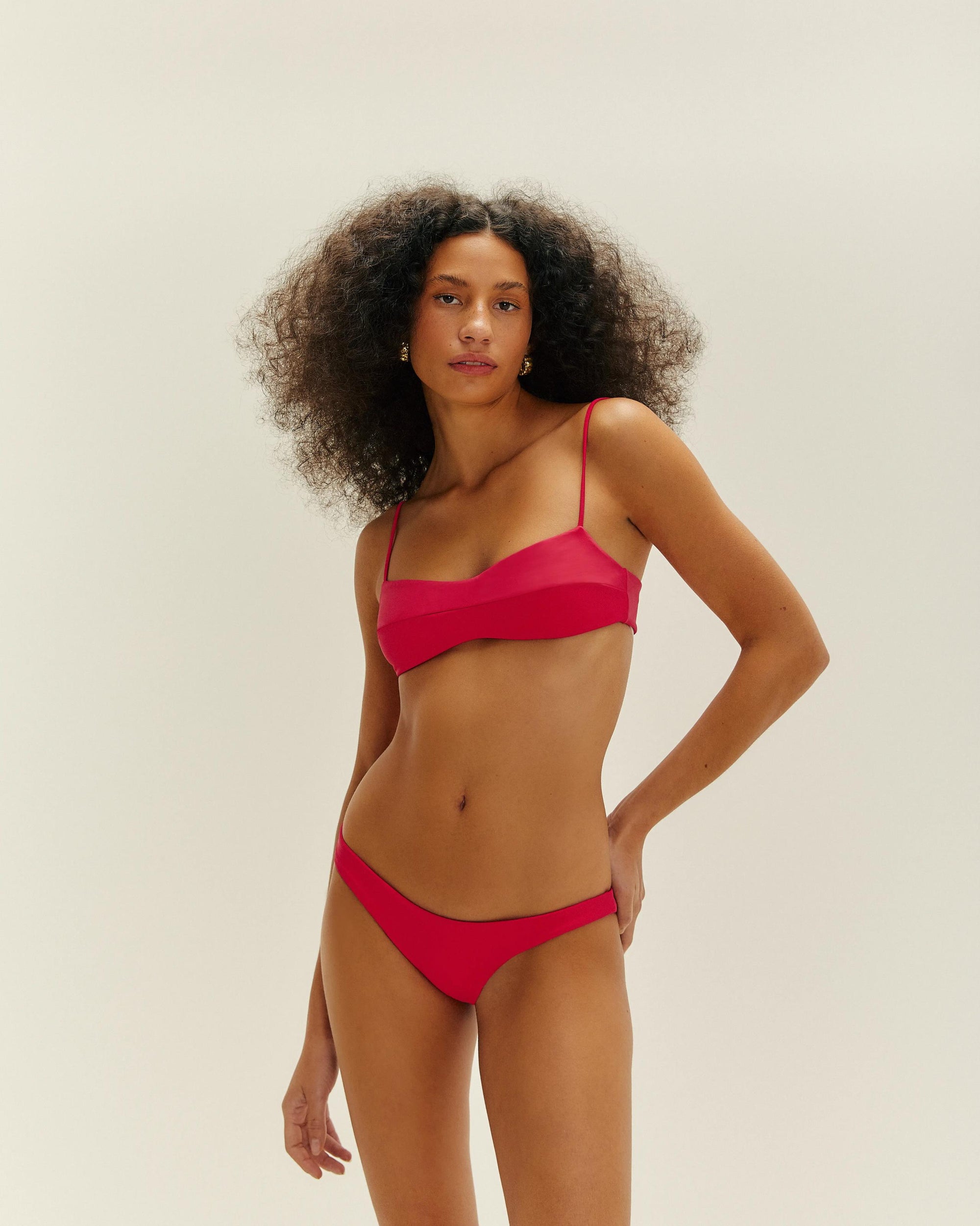 AGATHA TOP INTENSE PINK
