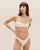 RIBBED AGATHA TOP WHITE CLAY