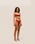 TOP AGATHA CON RIBETES ROJO SHIFT