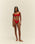 RIBBED MIA TOP RED SHIFT
