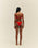 RIBBED MIA TOP RED SHIFT