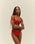 RIBBED MIA TOP RED SHIFT