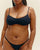 RIBBED AGATHA TOP BLACK