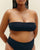 RIBBED STRAIGHT GABI TOP BLACK