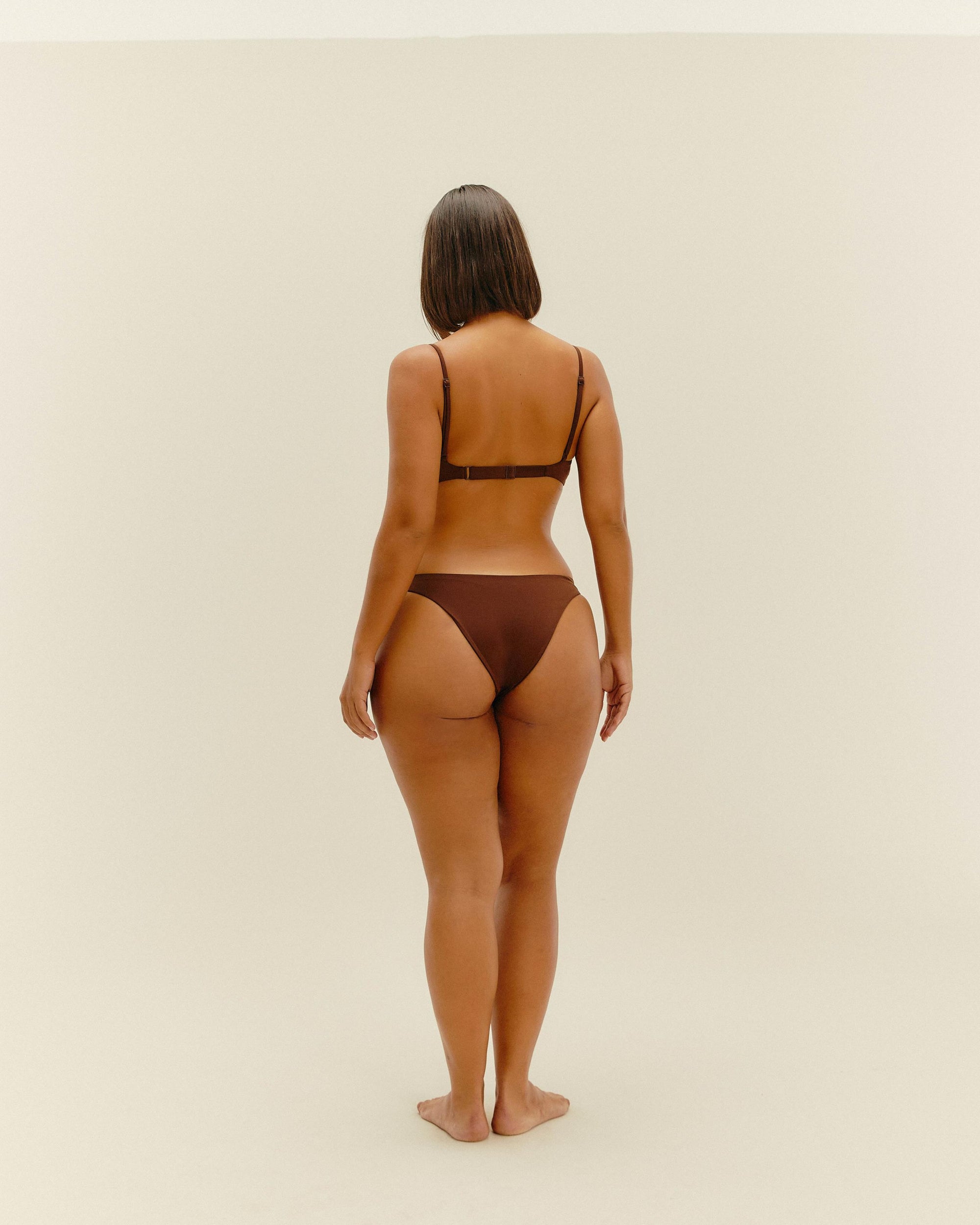 VINTAGE TOP BRAUNA BROWN