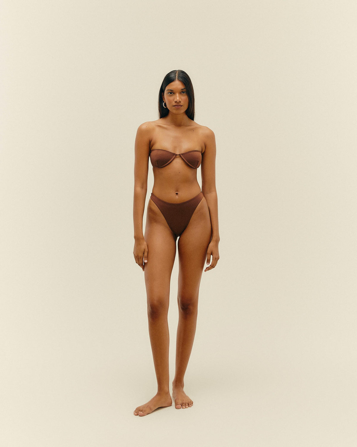 GAL TOP BRAUNA BROWN