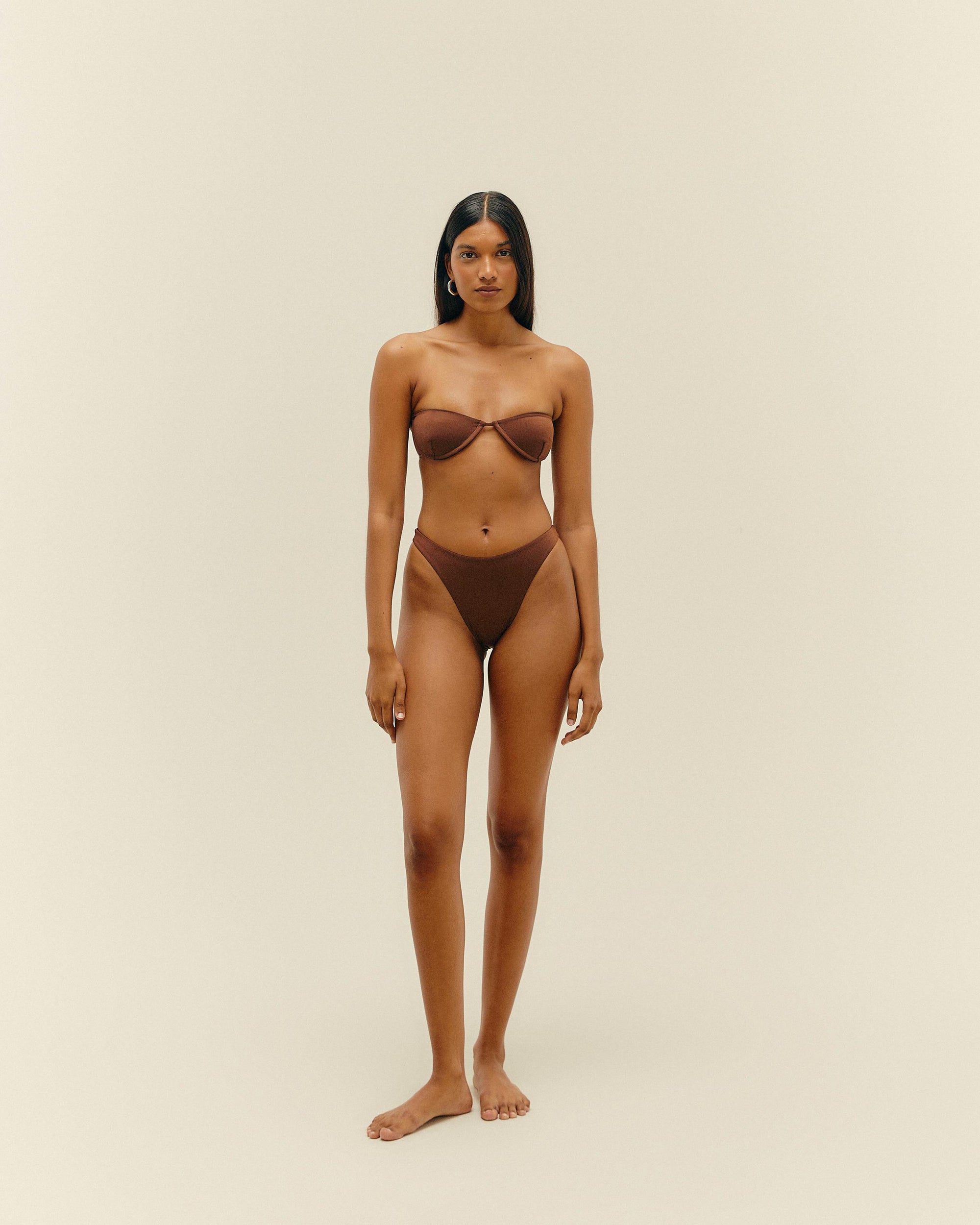 GAL TOP BRAUNA BROWN