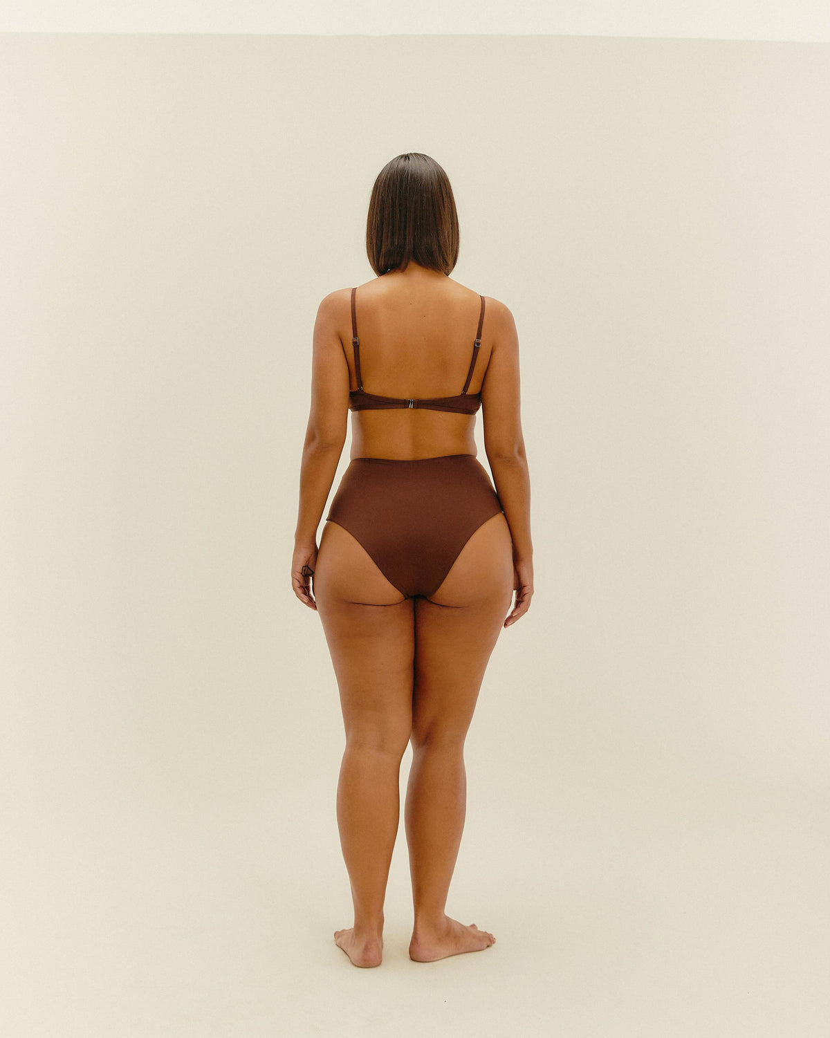 PIPPING THIDU TOP BRAUNA BROWN