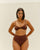 PIPPING THIDU TOP BRAUNA BROWN