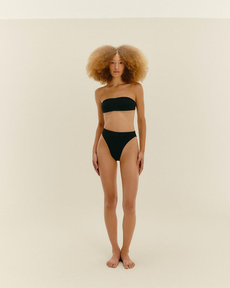 CREPE ZOE TOP NERO