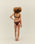 ADJUSTABLE RIBBED GAIA TOP IN BROWN
