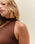 ANGELINA TOP BRAUNA BROWN