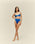 TOP VINTAGE BLU COBALTO