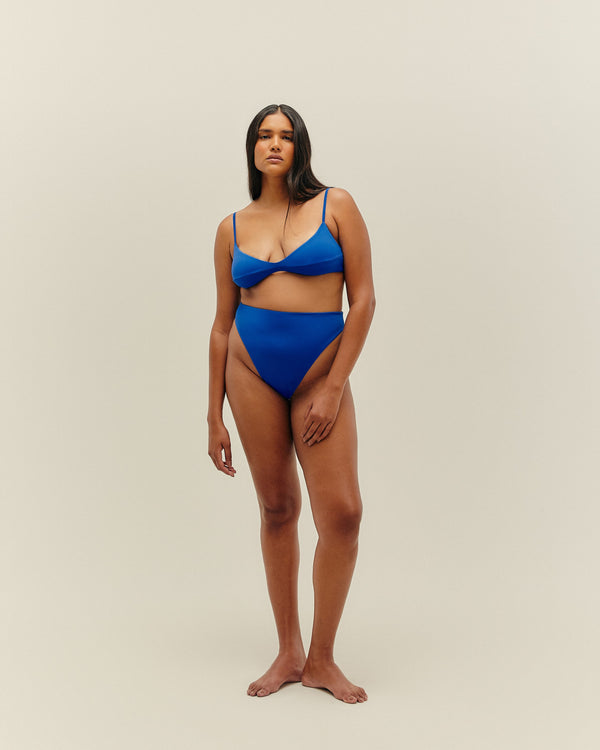 TOP MONICA REGULAVEL COBALT BLUE