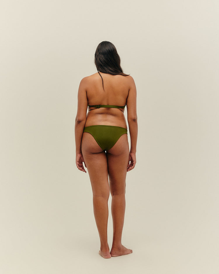 DUDA TOP OLIVE GREEN