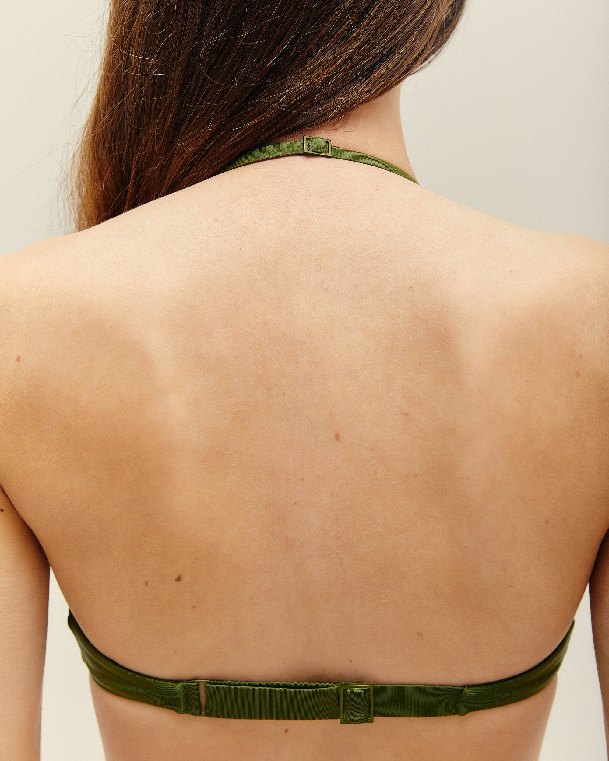 DUDA TOP OLIVE GREEN