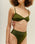 ADJUSTABLE MONICA TOP OLIVE GREEN