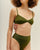 ADJUSTABLE MONICA TOP OLIVE GREEN