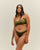 BETHANIA TOP OLIVE GREEN