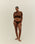 SERENA TOP BRAUNA BROWN