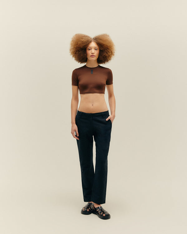 SERENA BRAUNA BROWN TOP