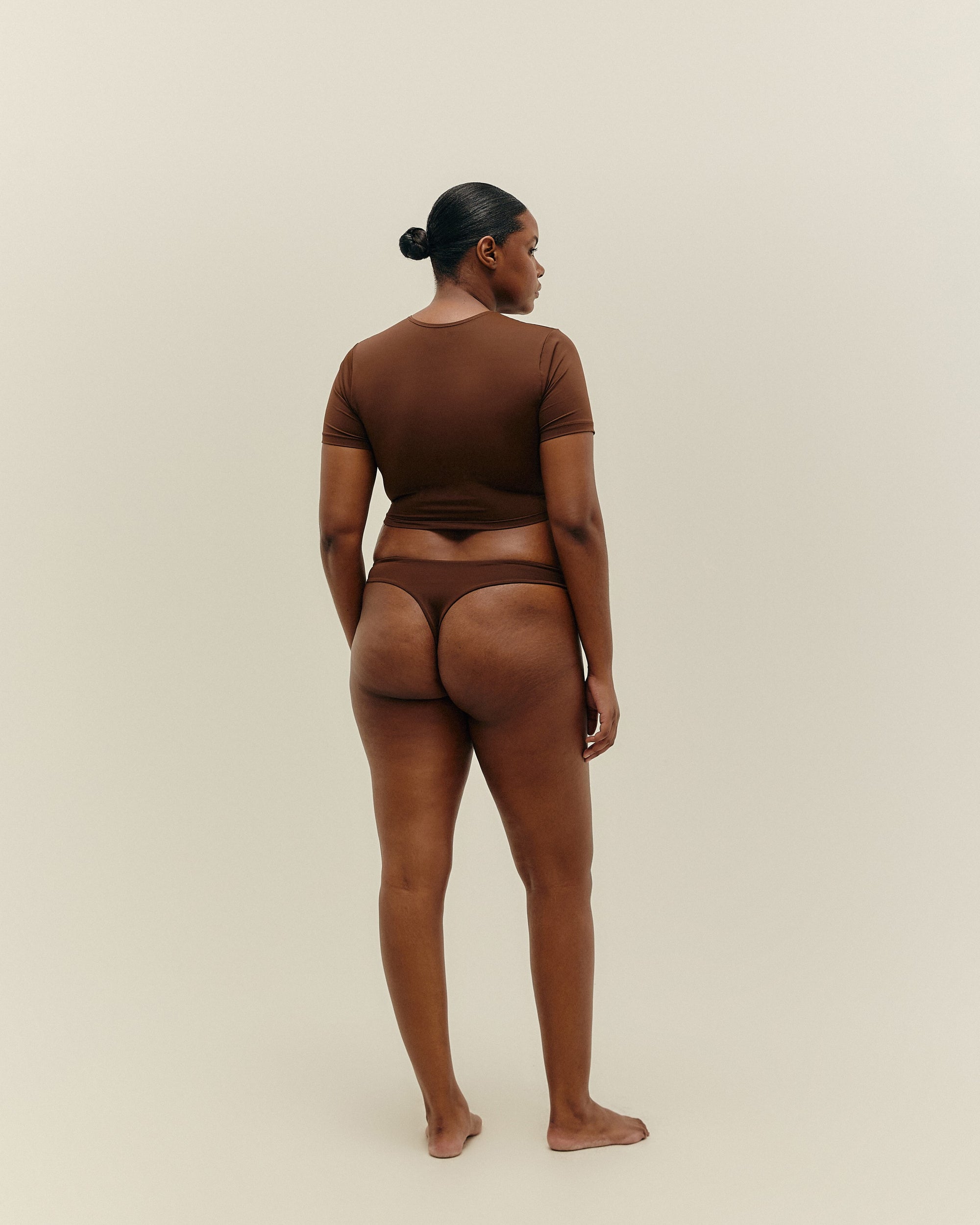 SERENA TOP BRAUNA BROWN