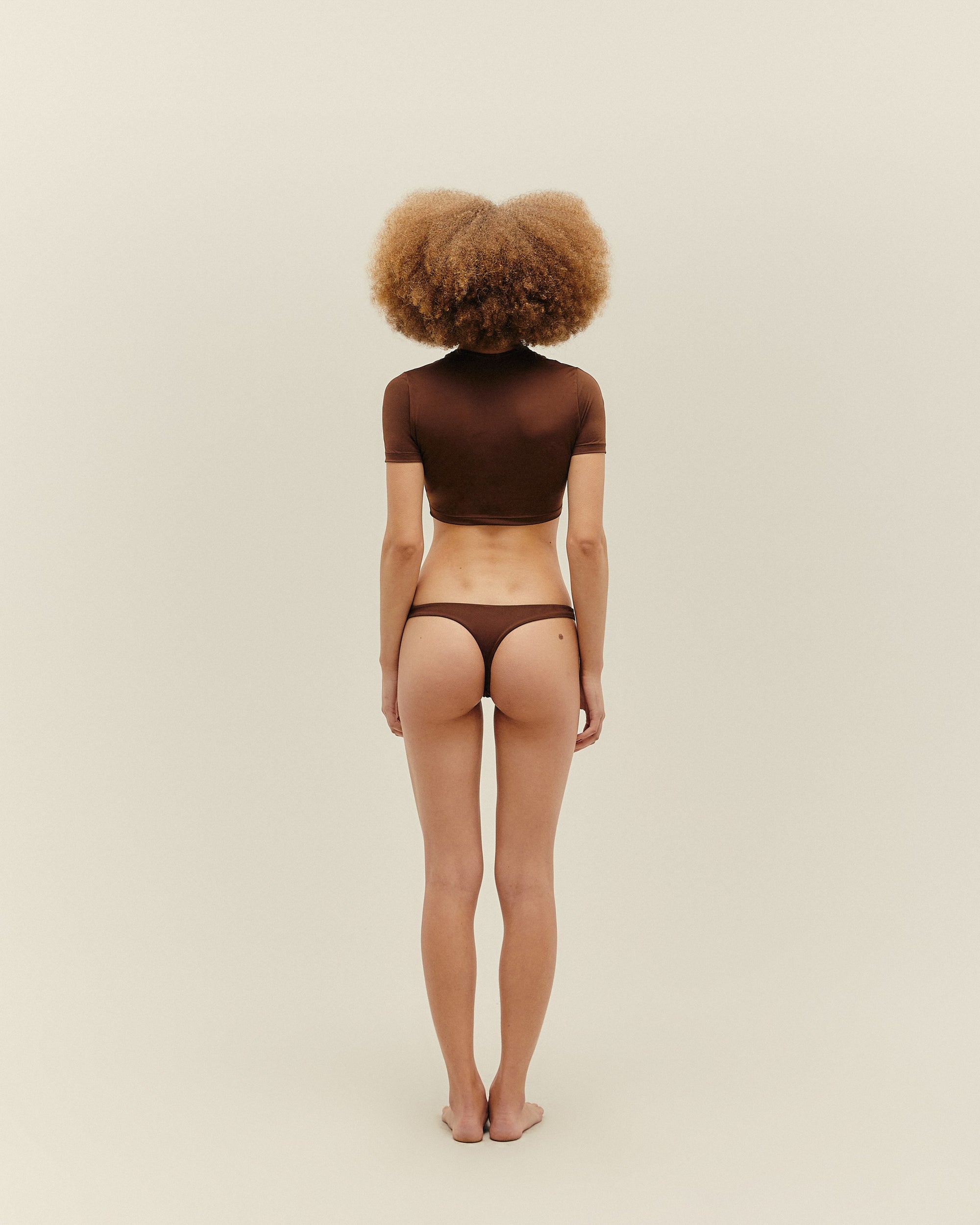 SERENA TOP BRAUNA BROWN