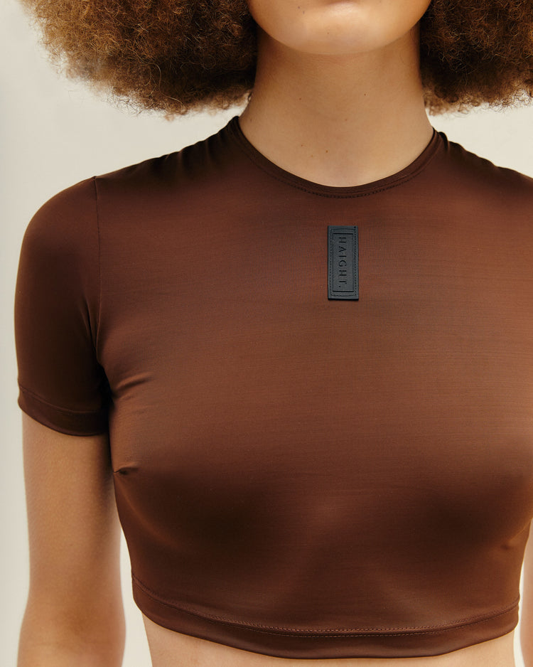 SERENA TOP BRAUNA BROWN