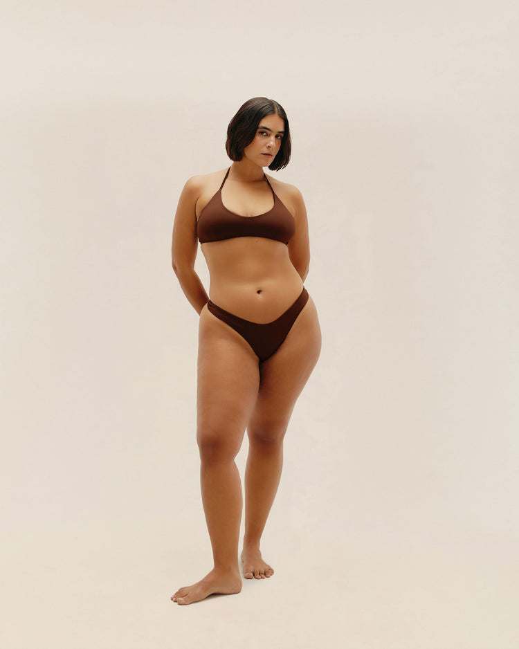 DUDA TOP BRAUNA BROWN