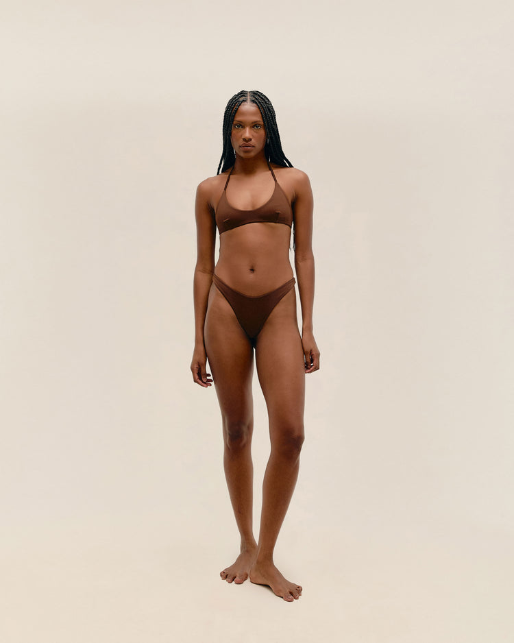 DUDA TOP BRAUNA BROWN